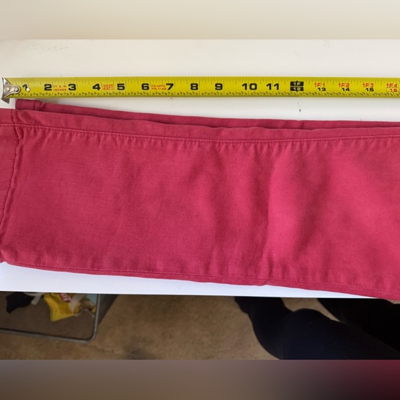 Pilcro & The Letterpress Stet Skinny Jeans Rust Mid Rise Anthropologie Womens 27 - Picture 13 of 15